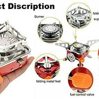 Portable Gas Stove for Picnic